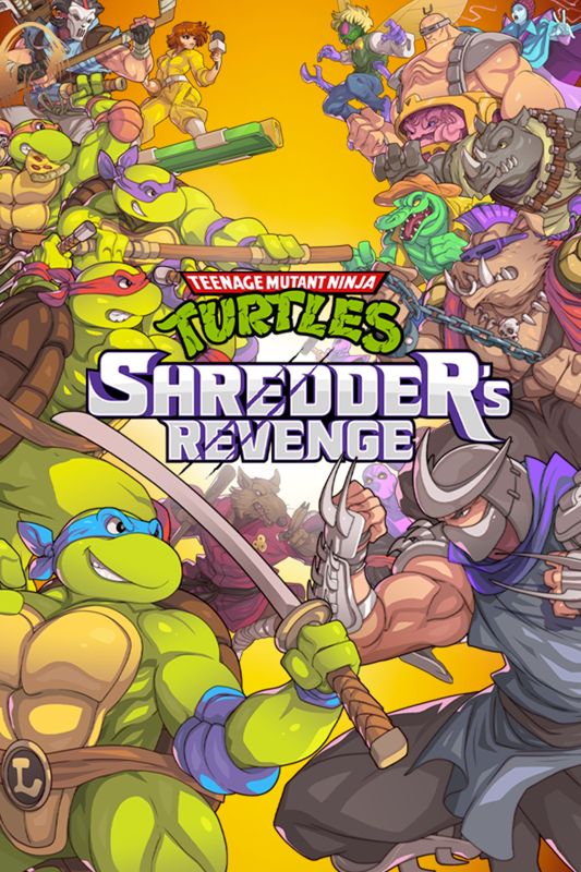 Teenage Mutant Ninja Turtles Shredder's Revenge: Utlimate Edition box art for Nintendo Switch